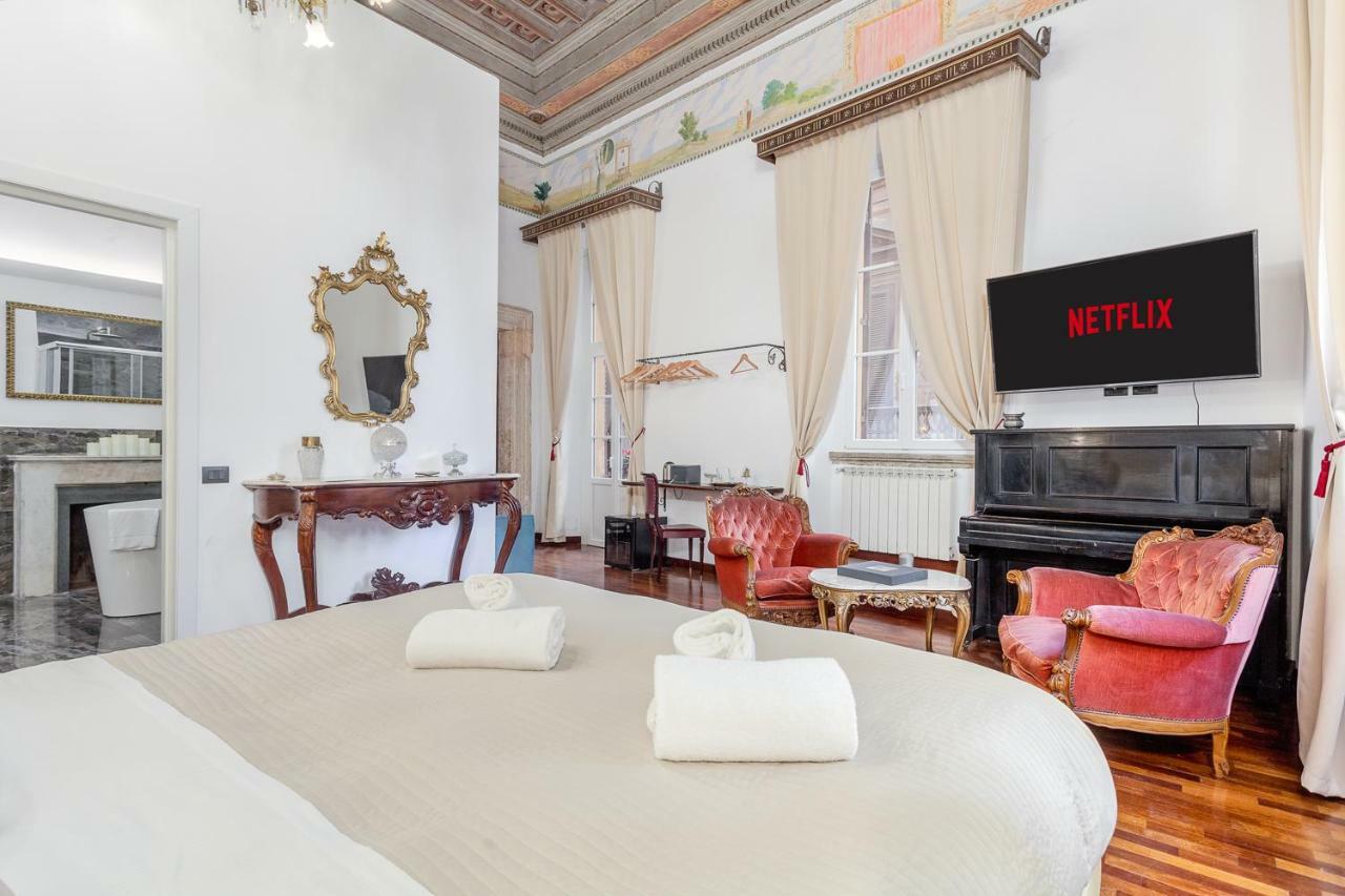 Palazzo Del Duca Piazza Navona Guest House โรม ภายนอก รูปภาพ